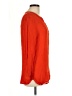 Old Navy 100% Rayon Orange Long Sleeve Blouse Size L - photo 4