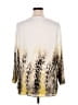 Chaus 100% Polyester Ivory 3/4 Sleeve Blouse Size XL - photo 2