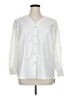Halara Ivory Long Sleeve Blouse Size XL - photo 1