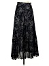 Zara Paisley Black Formal Skirt Size S - photo 1