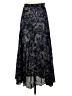 Zara Paisley Black Formal Skirt Size S - photo 2