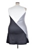Unbranded 100% Polyester Color Block Gray Casual Dress Size XXL - photo 2