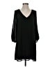 Lulus 100% Polyester Black 3/4 Sleeve Blouse Size S - photo 1