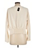 Express 100% Polyester Ivory Long Sleeve Blouse Size L - photo 2