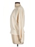 Express 100% Polyester Ivory Long Sleeve Blouse Size L - photo 5