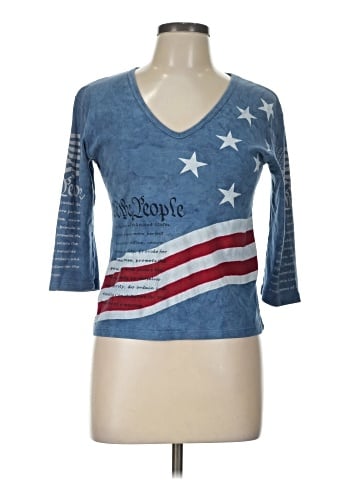 Glima 3/4 Sleeve T-Shirt (view 1)
