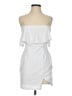 Bebe White Cocktail Dress Size S - photo 1