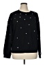 Ann Taylor LOFT Stars Black Sweatshirt Size XL - photo 1