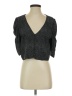 Leith 100% Rayon Gray 3/4 Sleeve Blouse Size S - photo 1
