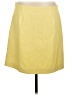 Ann Taylor LOFT Solid Yellow Casual Skirt Size 12 - photo 2