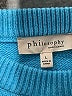 Philosophy Republic Clothing Blue Pullover Sweater Size L - photo 7