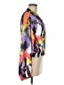 Seafolly Print Purple Jacket Size M - photo 4