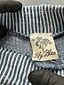 Lily Bleu Stripes Blue Casual Pants Size 5 - photo 3