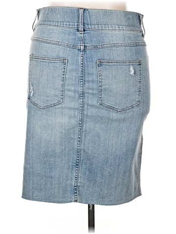 SPANX Denim Skirt (view 2)