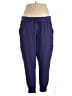 Insight 100% Polyester Solid Purple Active Pants Size XXL - photo 1