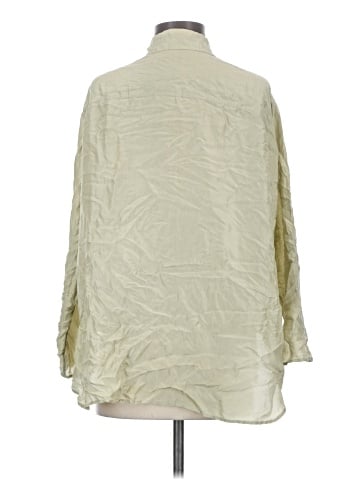 Cos Long Sleeve Silk Top (view 2)
