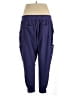 Insight 100% Polyester Solid Purple Active Pants Size XXL - photo 2