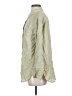 Cos 100% Silk Solid Green Long Sleeve Silk Top Size XS - photo 5