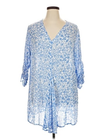 Blue Ginger 3/4 Sleeve Blouse (view 1)