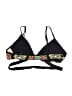 L Space Graphic Black Swimsuit Top Size M - photo 2