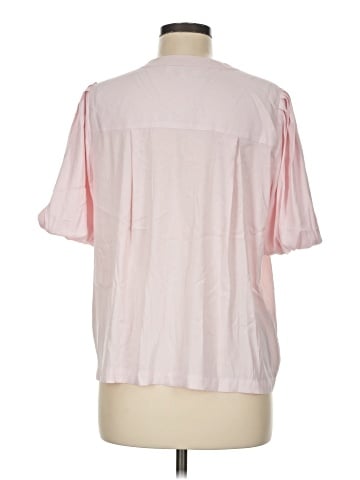 Rose + Olive Short Sleeve Blouse (view 2)