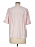 Rose + Olive 100% Polyester Pink Short Sleeve Blouse Size M - photo 2