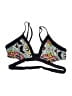 L Space Graphic Black Swimsuit Top Size M - photo 1