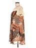 Perseption Concept Print Brown Casual Dress Size L - photo 5
