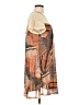 Perseption Concept Print Brown Casual Dress Size L - photo 4