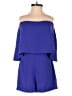 Amanda Uprichard Color Block Blue Purple Romper Size S - photo 1