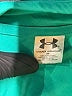 Under Armour 100% Polyester Teal Track Jacket Size S - photo 6