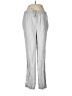 Charter Club 100% Linen Metallic Silver Linen Pants Size M - photo 1
