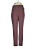 Express Solid Burgundy Dress Pants Size 8 - photo 1