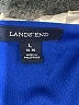 Lands' End Solid Blue Casual Dress Size L - photo 7