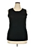Joseph A. Black Sleeveless Top Size 2X - photo 1