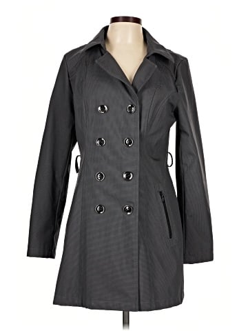 Sebby Collection Trenchcoat (view 1)
