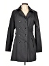 Sebby Collection 100% Polyester Gray Trenchcoat Size L - photo 1