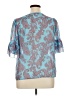 Unbranded Blue 3/4 Sleeve Blouse Size XL - photo 2