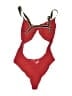 Blue Life Tweed Red Swimsuit Top Size M - photo 2