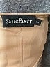 SisterParty Metallic Silver Cocktail Dress Size S - photo 7