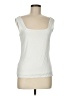 Ann Taylor Ivory White Sleeveless Top Size M - photo 1