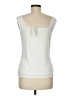 Ann Taylor Ivory White Sleeveless Top Size M - photo 2