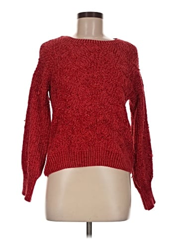 Pink Rose Pullover Sweater (view 1)