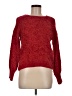 Pink Rose 100% Polyester Red Pullover Sweater Size M - photo 1