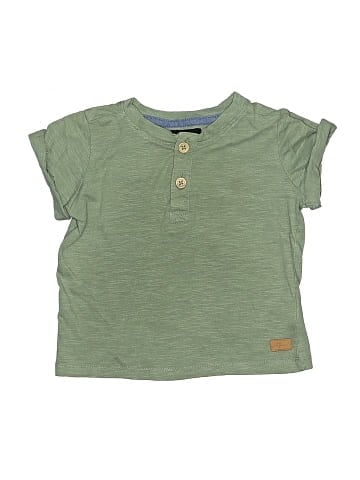 7 For All Mankind Short Sleeve Henley (view 1)