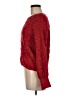 Pink Rose 100% Polyester Red Pullover Sweater Size M - photo 5