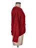 Pink Rose 100% Polyester Red Pullover Sweater Size M - photo 4
