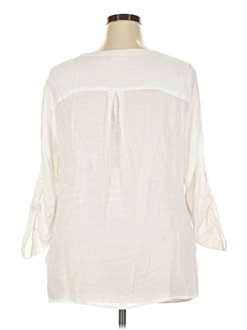 Avenue 3/4 Sleeve Blouse (view 2)