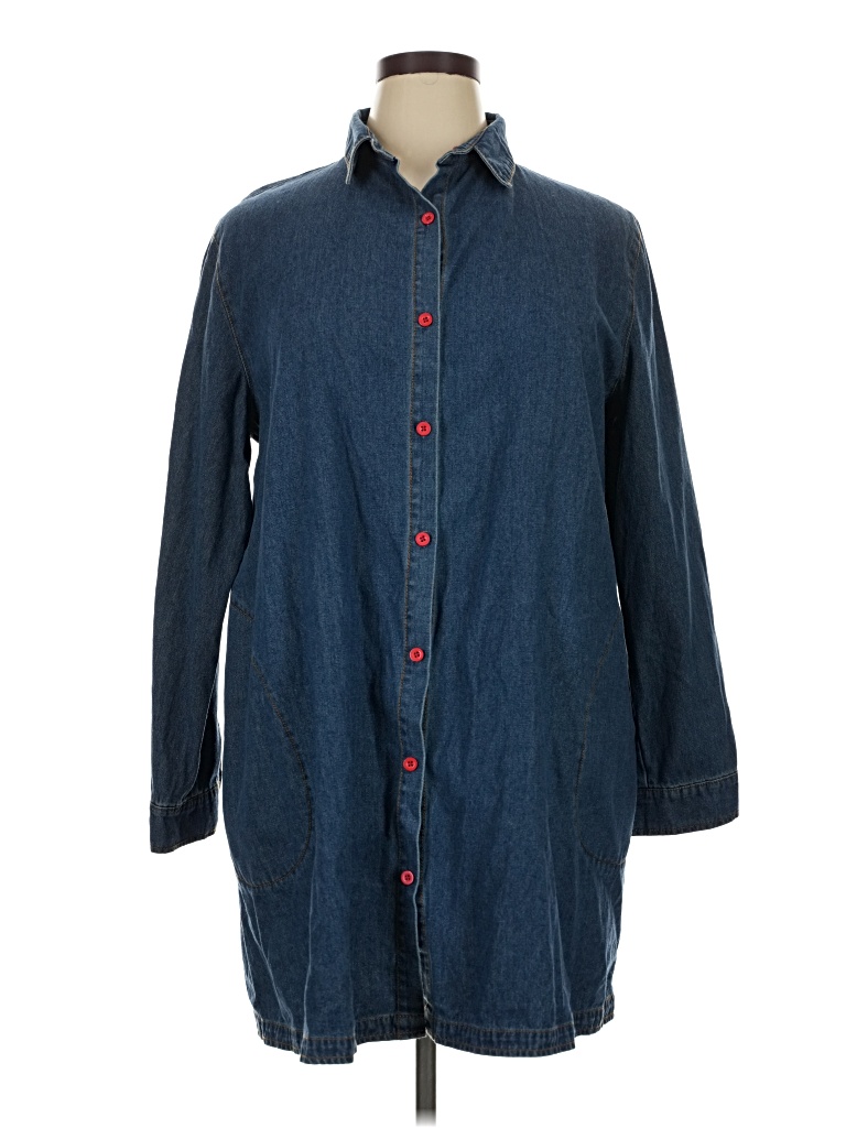 Pre-owned Assorted Brands Denim Jacket In Blue