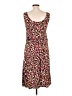 George Animal Print Brown Cocktail Dress Size 8 - 10 - photo 2